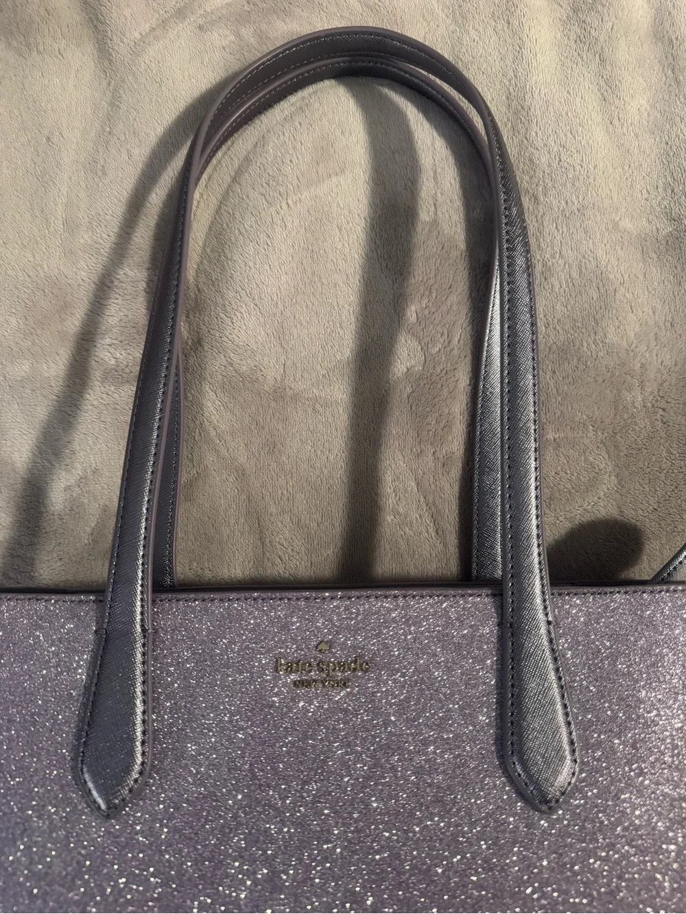 kate spade Glitter Lavender Tote